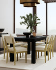 Parsons Solid Wood Dining Table