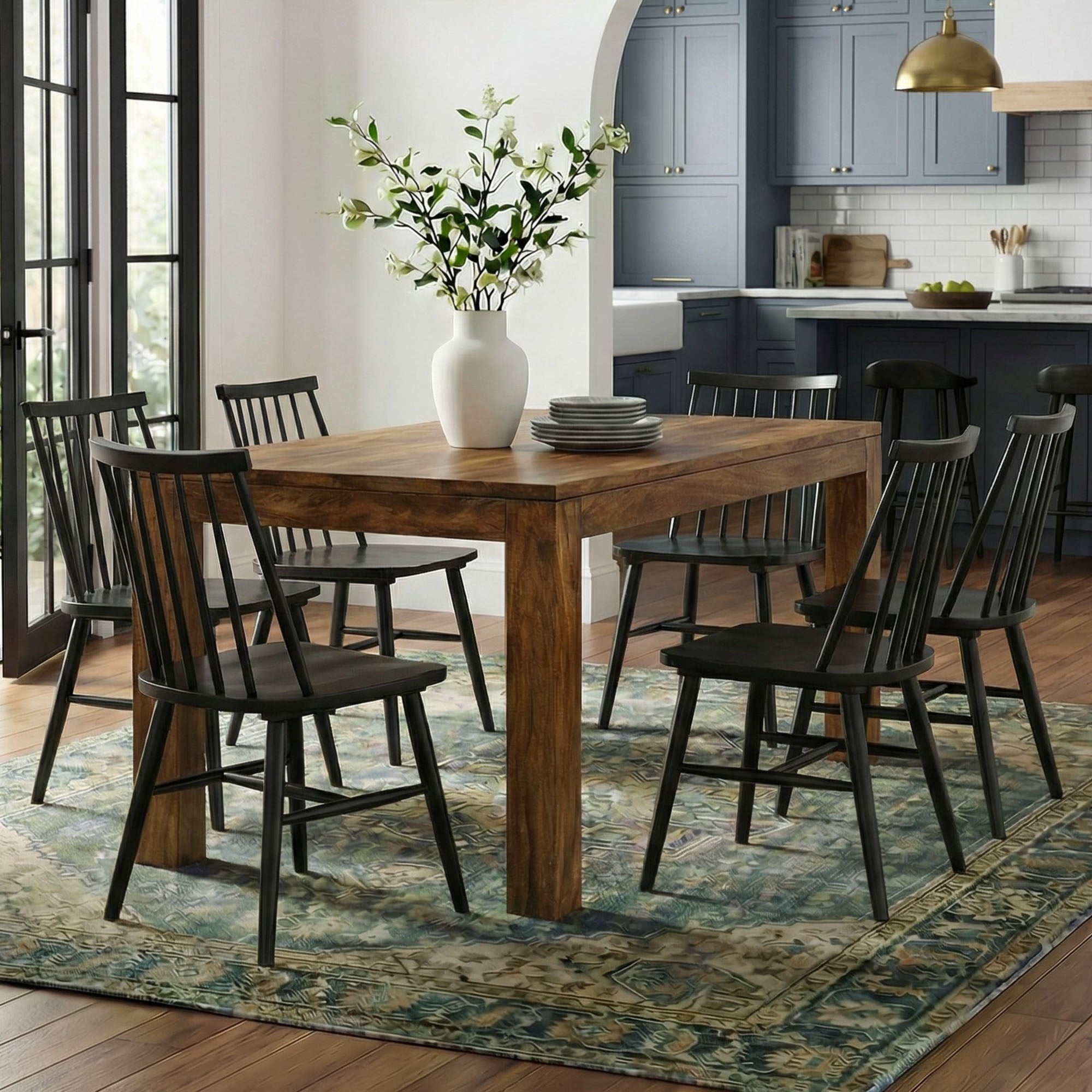 Parsons Solid Wood Dining Table
