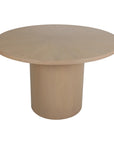 Bianca 48" Round Mango Wood Dining Table