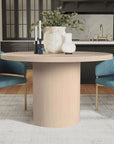 Bianca 48" Round Mango Wood Dining Table