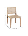 Celyn Rattan Dining Chairs(Set of 2)