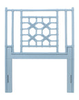 King Annalisa Rattan Lattice Headboard Solid Wood headboard