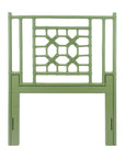 Twin Annalisa Rattan Lattice Headboard Solid Wood headboard
