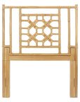 Annalisa Handwoven Rattan Lattice Headboard
