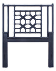 Annalisa Rattan Lattice Back Headboard
