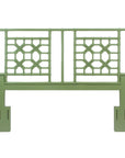Twin Annalisa Rattan Lattice Headboard Solid Wood headboard