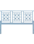 Full/Queen Annalisa Rattan Lattice Headboard Solid Wood headboard