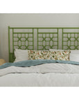 Annalisa Rattan Lattice Back Headboard
