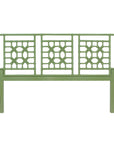 Twin Annalisa Rattan Lattice Headboard Solid Wood headboard