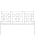 King Annalisa Rattan Lattice Headboard Solid Wood headboard