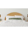 Indigo Road by Egypt Sherrod x East at Main Doma Rattan Ribbed Headboard