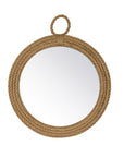 Aspen Round Jute Rope Mirror