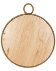 Aspen Round Jute Rope Mirror