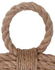 Aspen Round Jute Rope Mirror