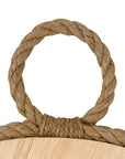 Aspen Round Jute Rope Mirror