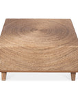 Naomi Square Woven Abaca Coffee Table