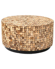 Mila Round Coconut Coffee Table