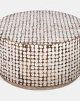 Mila Round Coconut Coffee Table