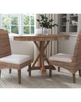 Duvall Rattan Dining Chairs, Set of 2