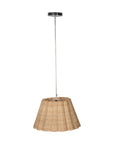 Indigo Road by Egypt Sherrod x East at Main Rattan Scalloped Pendant