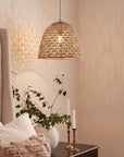 Adalina Woven Rattan Pendant Light