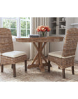 Summitt Handwoven Kubu Rattan Dining Chairs, Set of 2