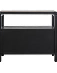 Gemma Rectangular Solid Bayur Wood 34" 2 Drawer Nightstand