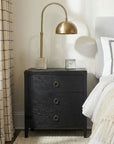 Haven 3 Drawer Nightstand Solid Wood nightstand