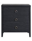Haven 3 Drawer Nightstand Solid Wood nightstand