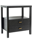 Wind Wood 2 Drawer Nightstand