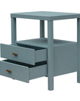 Wind Wood 2 Drawer Nightstand