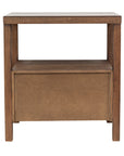 Wind Wood Solid Wood 2 Drawer Nightstand