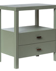 Wind Wood 2 Drawer Nightstand