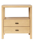 Wind Wood 2 Drawer Nightstand
