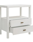 Wind Wood 2 Drawer Nightstand