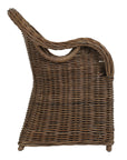Valencia Natural Rattan Dining Chair Solid Wood dining chair
