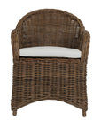 Valencia Natural Rattan Dining Chair Solid Wood dining chair