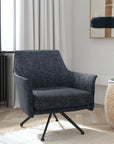 Aura Upholstered Swivel Chair