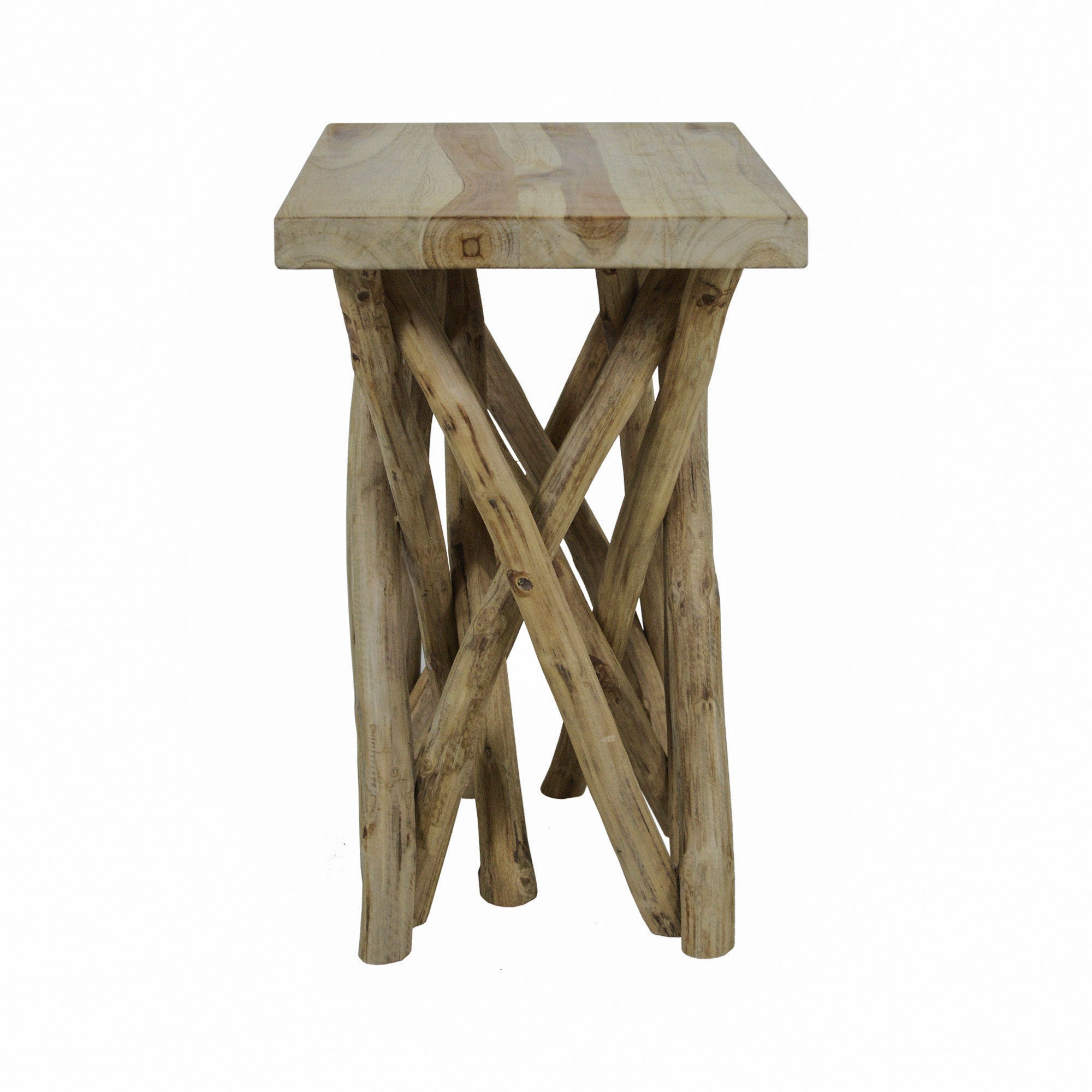 Natura Teak Branch Accent Table
