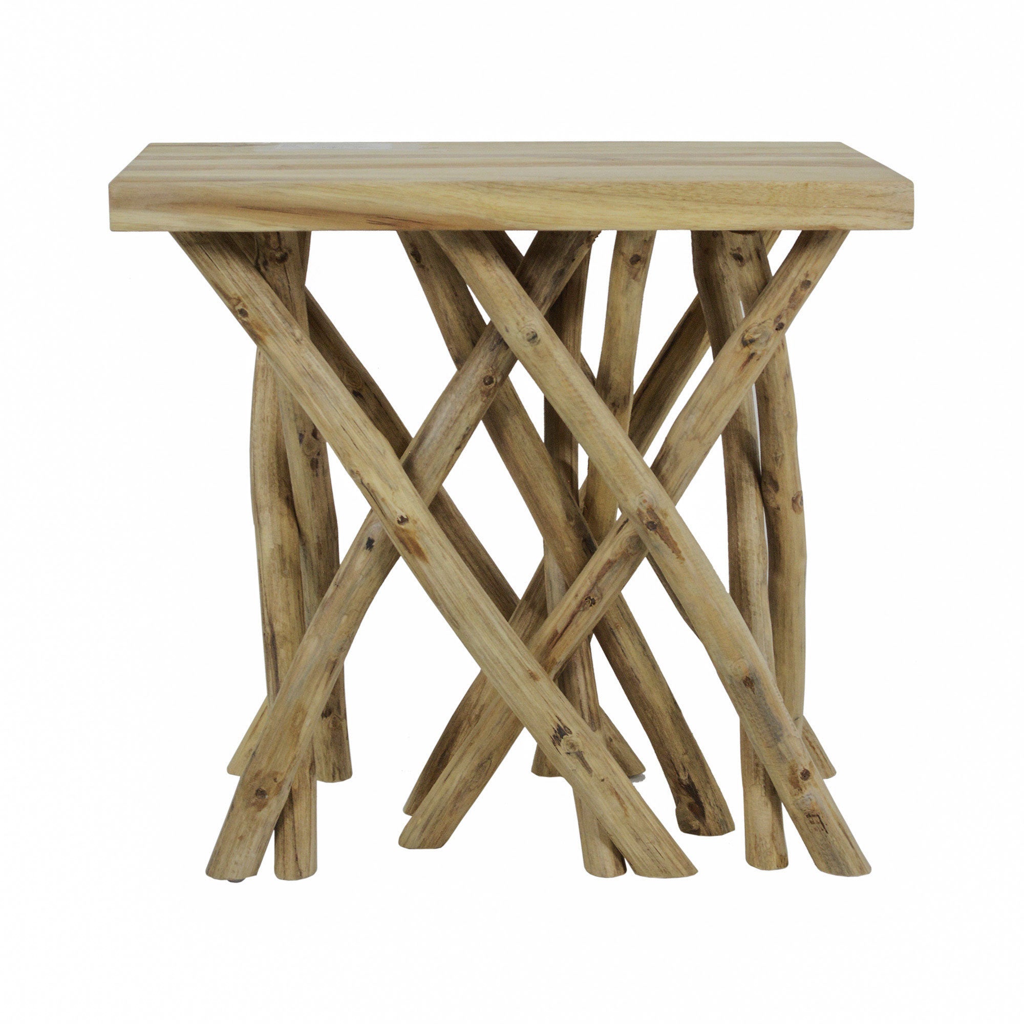 Natura Teak Branch Accent Table