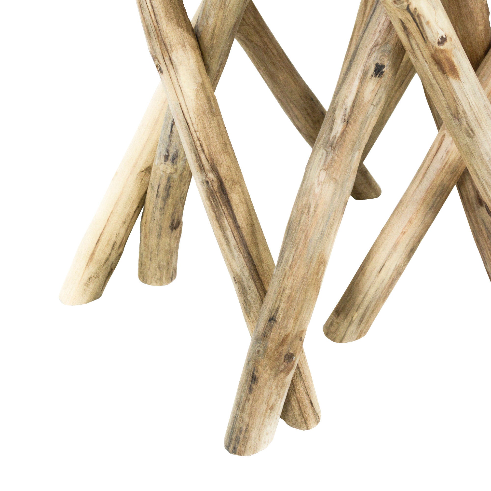 Natura Teak Branch Accent Table