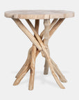 Merrill Teak Branch Accent Table