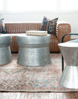 Lupton Wood and Metal Accent Table