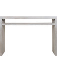 Karson Solid Wood Console Table with Shelf