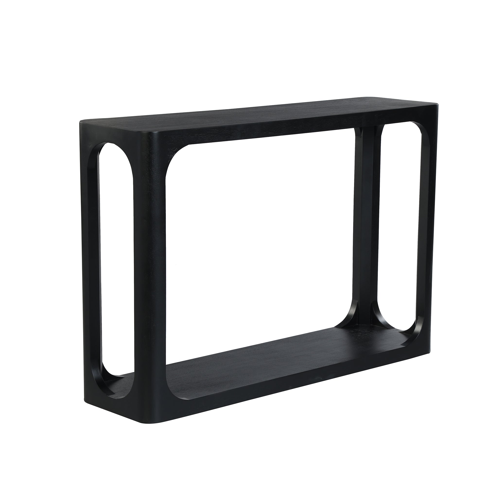 Addison Solid Wood Storage Console Table