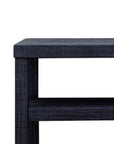 Gia Raffia Wrapped Console Table, 47"