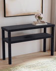 Indigo Road by Egypt Sherrod x East at Main Gia Raffia Console Table