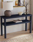 Indigo Road by Egypt Sherrod x East at Main Gia Raffia Console Table