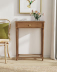Lila Fluted Leg Console Table