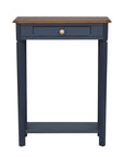 Charlotte Bayur Wood 24" Console Table with Storage Drawer